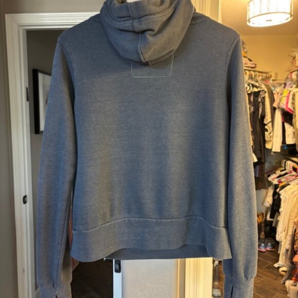 Aviator Nation Ninja Blue Pullover Hoodie Size XS - Picture 5 of 7